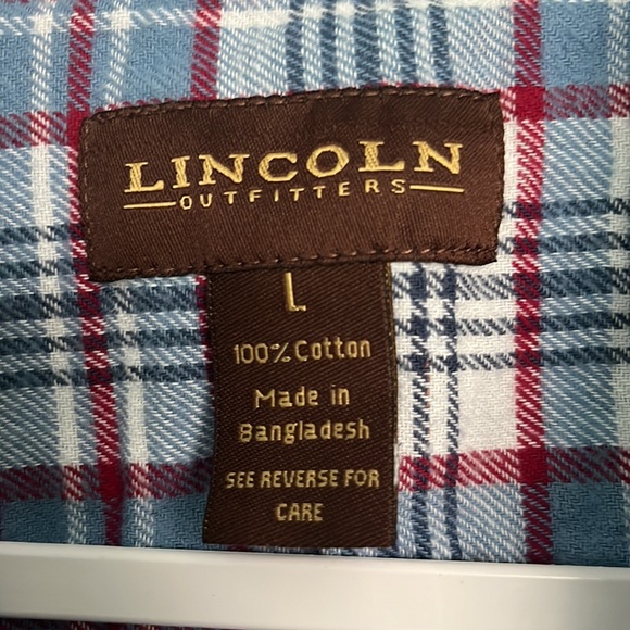 Blue and red flannel - Picture 2 of 3